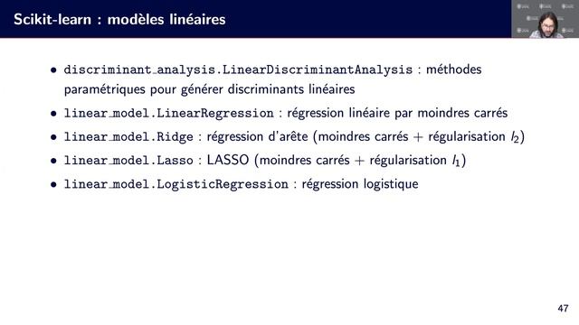 5.10 Discriminants linéaires dans scikit-learn смотреть онлайн