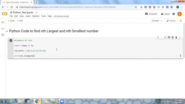 Find the Nth Largest and Smallest Number Using Python! смотреть онлайн