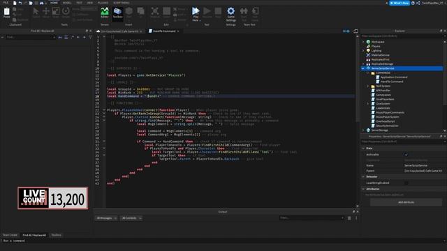 How To Make A Hand To Command In ROBLOX Studio | [PT.8] | CAFE SERIES смотреть онлайн