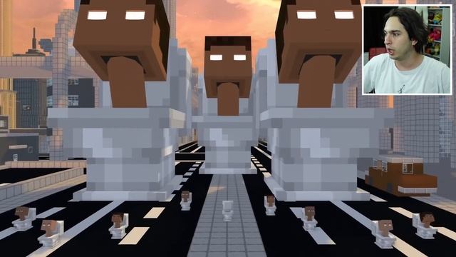SKİBİDİ TOİLET HEROBRİNE'A SALDIRDI !! (Minecraft Monster School Animation) смотреть онлайн