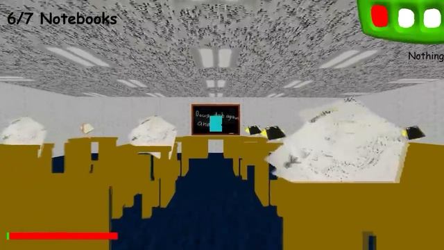 THE END - Baldi's Basics in Education and Learning v1.3.2 смотреть онлайн