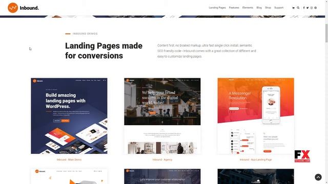 Inbound WordPress Landing Page Theme Isaac Storm смотреть онлайн