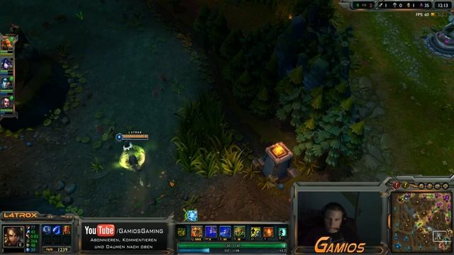 Let's Play League of Legends Solo Queue #43 [DE/HD] - Nidalee [Mid] смотреть онлайн