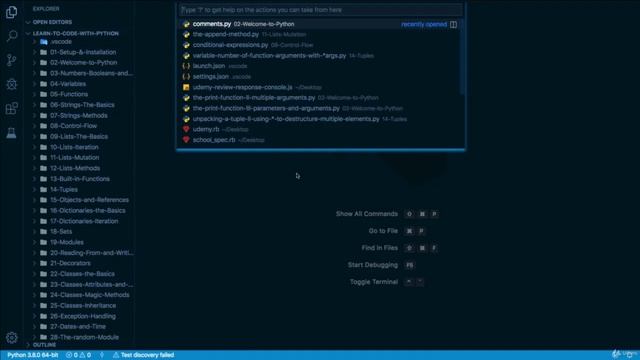 Python Programming Tutorial # 8 | Vs code for python | How to code python in VS Code - English смотреть онлайн