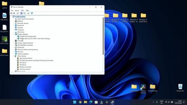 Windows 11 Drivers - How To Install Drivers (NVidia)