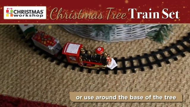 The Christmas Workshop Christmas Tree Train Set