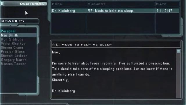 Doom 3 RoE - Mac Smith PDA смотреть онлайн