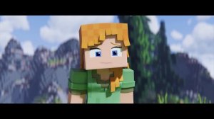“Alex and the Dragon” [VERSION B] Minecraft Animation Music Video ("Fly Away" Song by TheFatRat)