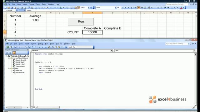 Excel Macros -009- Excel Formulas with VBA смотреть онлайн