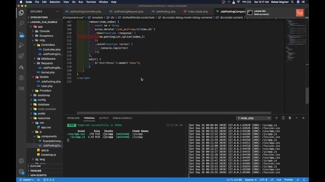 Laravel + Vue Tutorial For Beginners Part 2 (Tagalog) смотреть онлайн