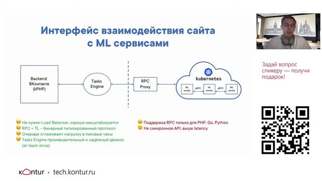 Как в ВКонтакте деплоят нейросети в продакшн. Дмитрий Юткин, Вконтакте смотреть онлайн