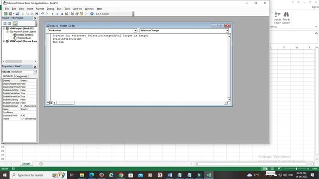 MS Excel- এর Column - কে Autofit করার Visual Basic Program, Step by step instructions смотреть онлайн