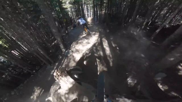 Riding in Whistler Mountain Bike Park with Brendog and Blake Samson! смотреть онлайн