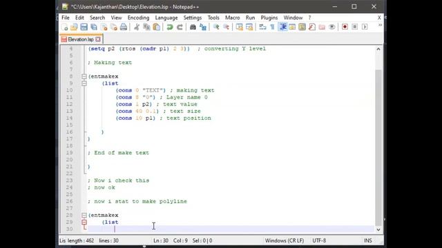 How to Create Elevation Values in AutoCAD by Lisp смотреть онлайн