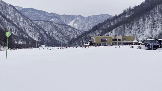 Горнолыжные приключения в отеле Туфандаг (3й день поездки в горах Азербайджана) смотреть онлайн