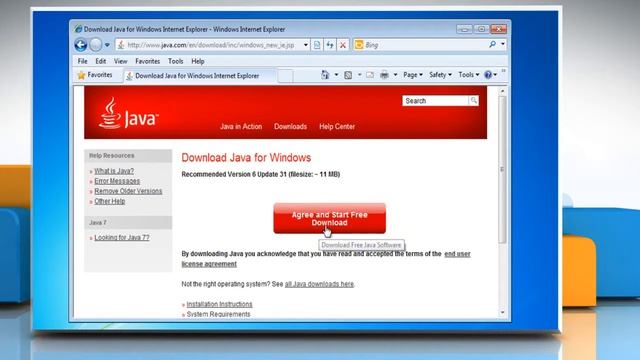 Internet Explorer® 8: Install Java смотреть онлайн