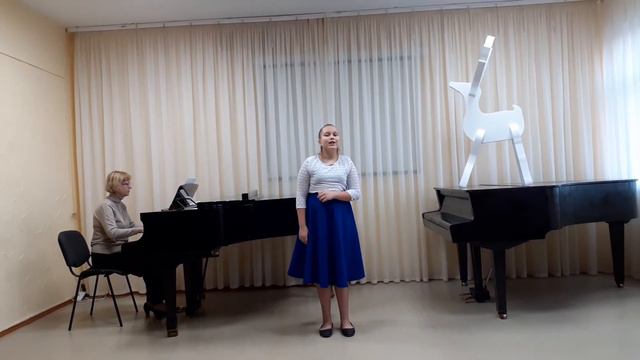 Васильева Наталия - Чешская народная песня в обработке Я.Малат "Мне моя матушка говорила" смотреть онлайн