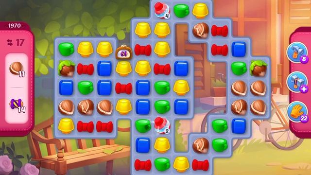 HomeScapes Level 1970 No Boosters (24 Moves)