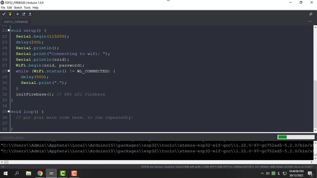 ESP32 FIREBASE смотреть онлайн