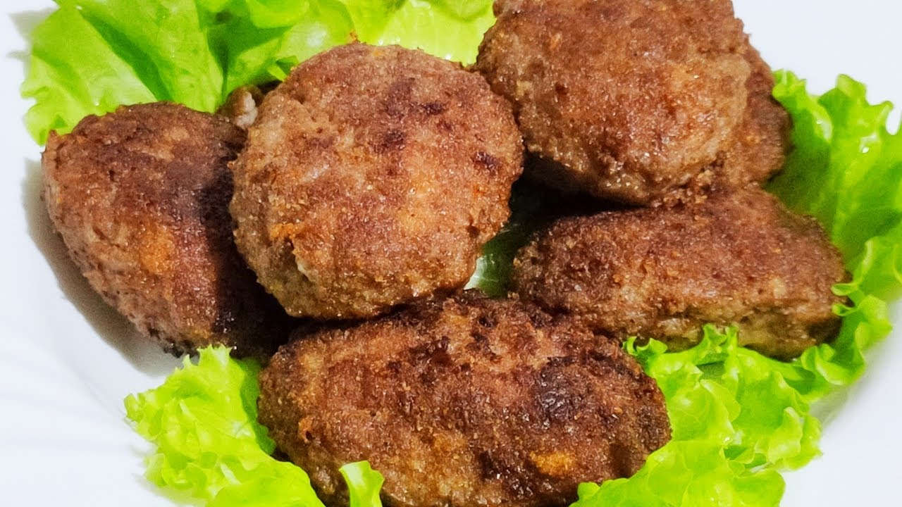 КОТЛЕТЫ ИЗ ГОВЯЖЬЕГО ФАРША🧆Очень Вкусные! Сочные и Нежные!🌟Ольгины Рецепты. смотреть онлайн