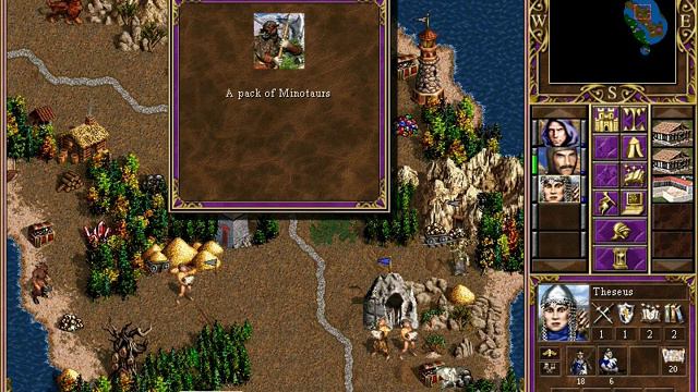 Heroes of Might and Magic III: Myth Mod - Mythology Castle Demo смотреть онлайн