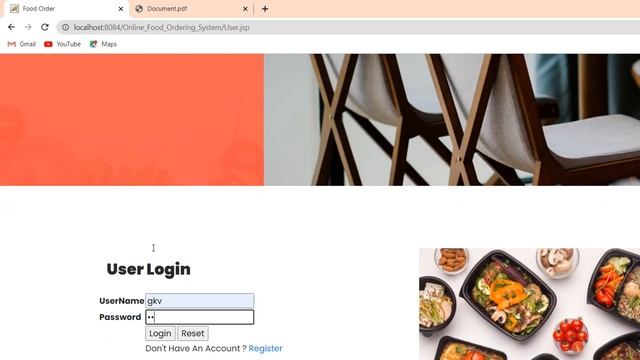 Online Food Order System || JAVA смотреть онлайн