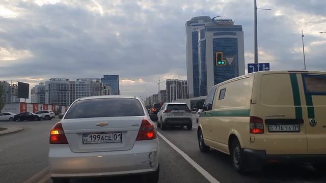 Целиноград Акмола Астана Нур-Султан пробки на левом смотреть онлайн