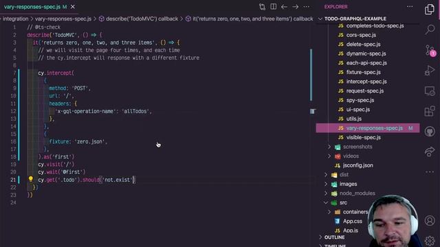 Use GraphQL Cypress.io Stub With The Times Parameter To Return A Different Fixture On Each Call смотреть онлайн