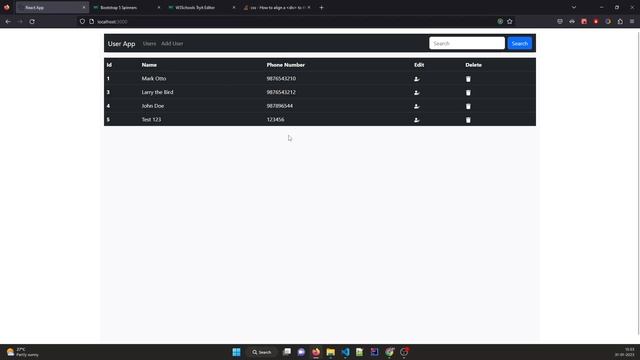 User Application (React | Redux | Axios) - 41. Show spinner for loading action смотреть онлайн