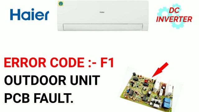 Haier Air Conditioner All Error Codes Solution E1,E2,E4,E14,F1,F7,F12,E6,E7,F2,F4,F10. смотреть онлайн