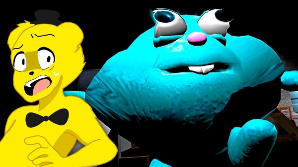 5 Ночей со СМЕШАРИКАМИ Скример Кроша