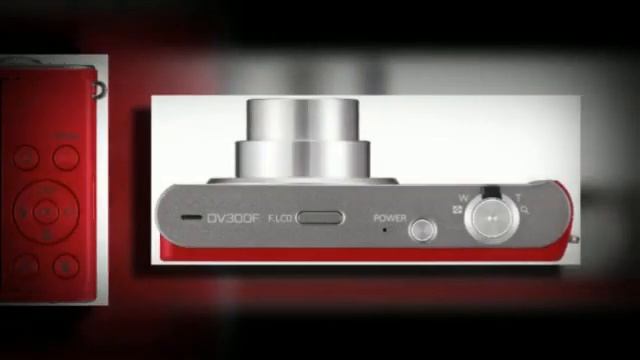 Samsung EC-DV300F Red смотреть онлайн