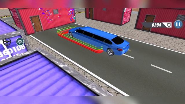 Limousine City Parking Game 3D - City Parking Game 2023 - Android Gameplay смотреть онлайн