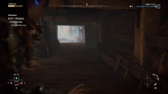 Deep Trouble: Go to the Mine Cart & Drain the Mine | Horizon Forbidden West смотреть онлайн
