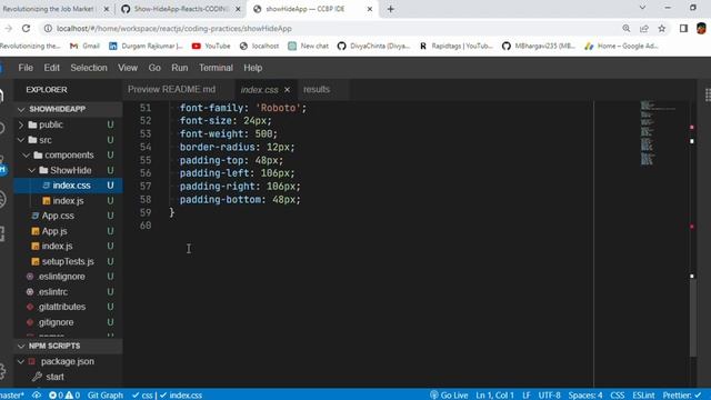 Show/Hide App | Coding Practice 5 | REACT JS | NxtWave | CCBP 4.0 смотреть онлайн