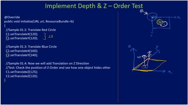 2D Shape in 3D | Explore Z Depth | Java FX 3D Tutorials #03 смотреть онлайн