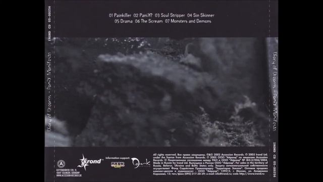 Diary Of Dreams - Panik Manifesto (2002)