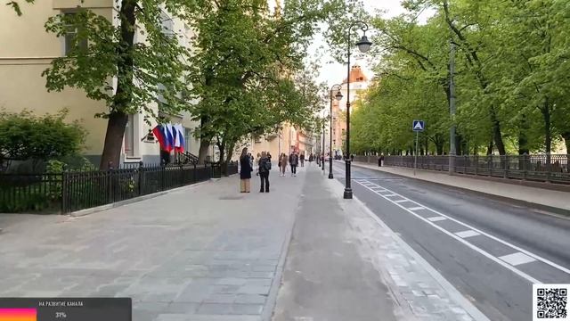 Патриаршие пруды Москва. Переулки Патриарших. смотреть онлайн