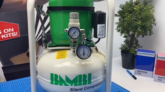 Bambi BB range of Silent Air Compressors for Airbrushing, Spray guns and Pneumatics. смотреть онлайн