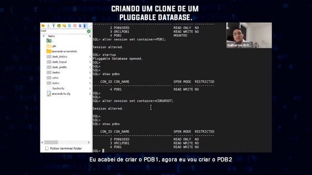 Criando Clone de um Pluggable Database смотреть онлайн