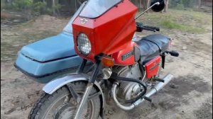 ГИБРИДНАЯ ПЛАНЕТА 5   РЕДКАЯ ИЖ Планета 5 с необычным выхлопом   ОБЗОР Переходная Иж Планета