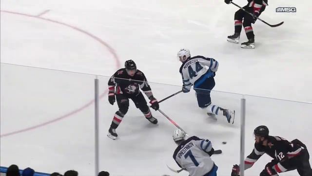 Vlad Namestnikov's assist on Morrissey's goal vs Sabres (3 mar 2024) смотреть онлайн