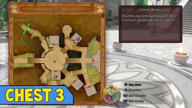 Dragon Quest XI ARBORIA All Treasure Chest Locations Guide (Dragon Quest 11) 4/4 смотреть онлайн