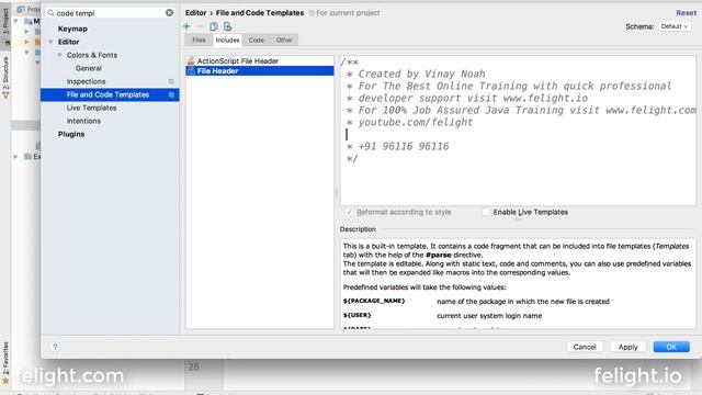 [ IntellIJ IDEA ] Code Templates смотреть онлайн