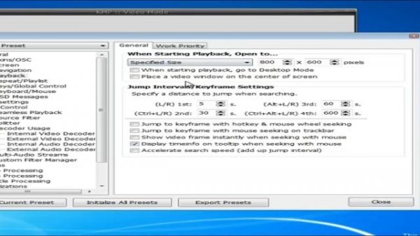 Tutorial #1 For KMPlayer-How to keep kmplayer program window size