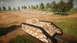 ПЕРВЫЙ ТАНК В ИСТОРИИ "MARK-1" ( Sprocket )