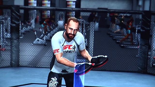 UFC "Personal" Trainer Kinect show case @ THQ Preview Event in San Francisco. смотреть онлайн