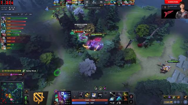 Slark Safelane | TLN.23savage | 23SAVAGE IMBA 23 KILLS READY FOR NEW DPC | 7.32c Gameplay Highlight смотреть онлайн
