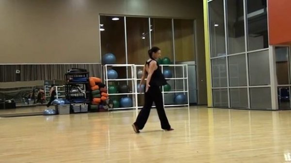 Zumba tango cool down to "Santa Maria" by Gotan Project