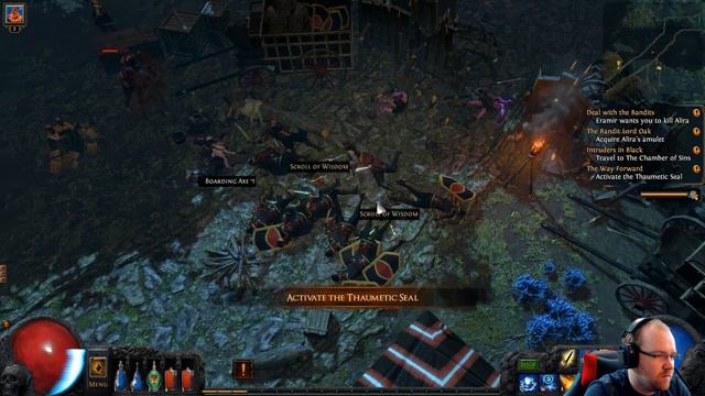 Bandit Killing Time! | Path of Exile (Essence League - BurningWarp Elementalist Build) [Part 5] смотреть онлайн
